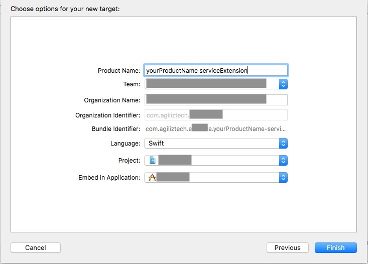 Notification Content in iOS