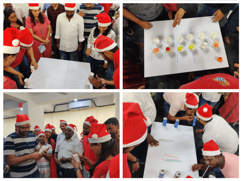 christmas celebrated with games