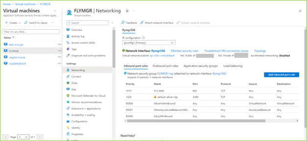 Reset Network Interface