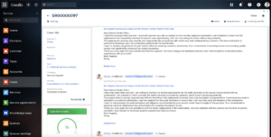 Sentiment analysis of the case